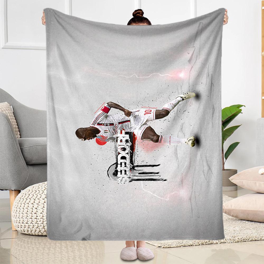 Ac Milan Celebration Blanket Durable Comfort Suitable for Office Couch Picnics for All Occasions Warmthful Decor