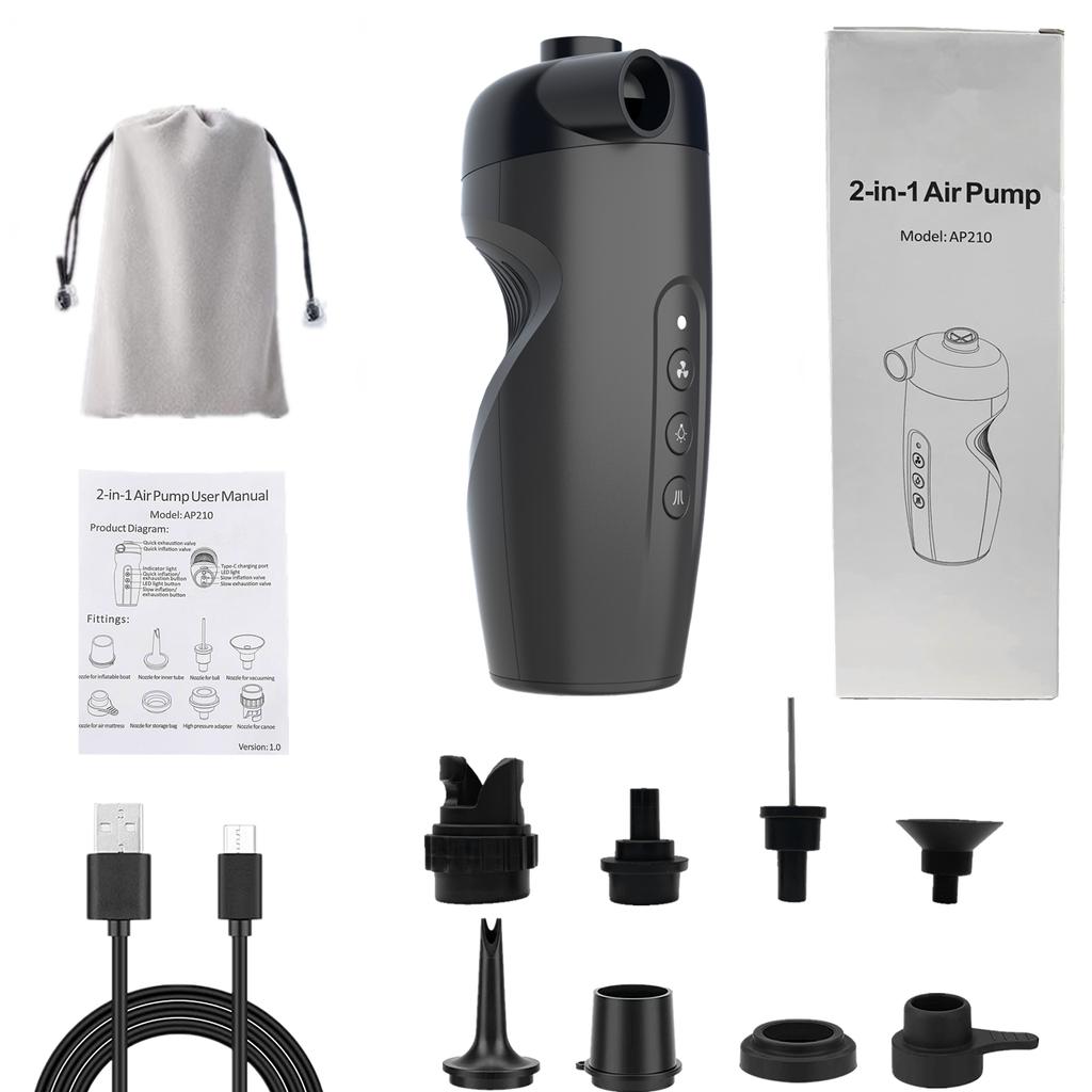 20PSI переносной воздушный насос надувной SUP насос электрический надувной сдуваемый воздушный насос для байдарки на открытом воздухе