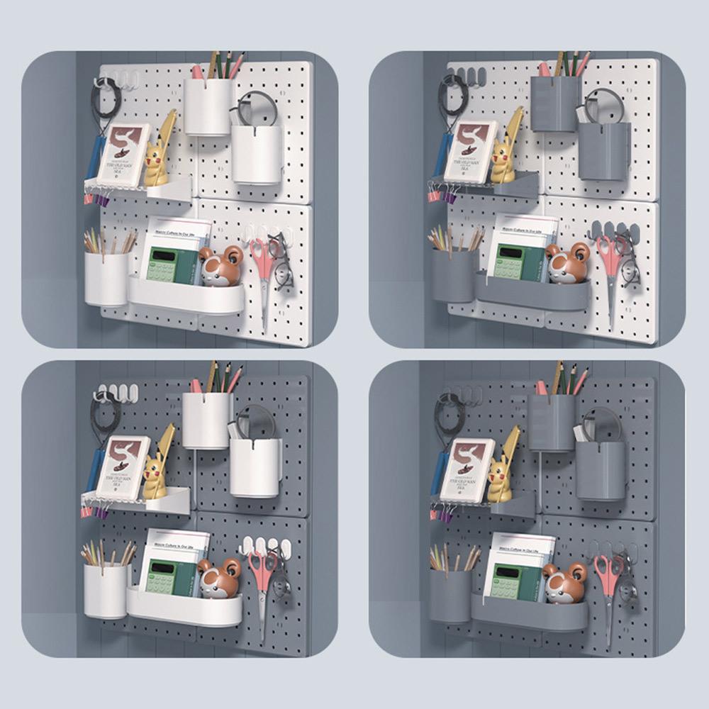 Punch-free Multifunctional Storage Rack Household Wall Storage New Perforated Board Bathroom