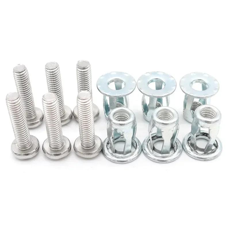 4 шт. M4 M5 M6 M8 лепестковые заклепки гайки крепежные винты лепестковая форма металлические заклепки гайки болты набор полых стеновых крепежных винтов