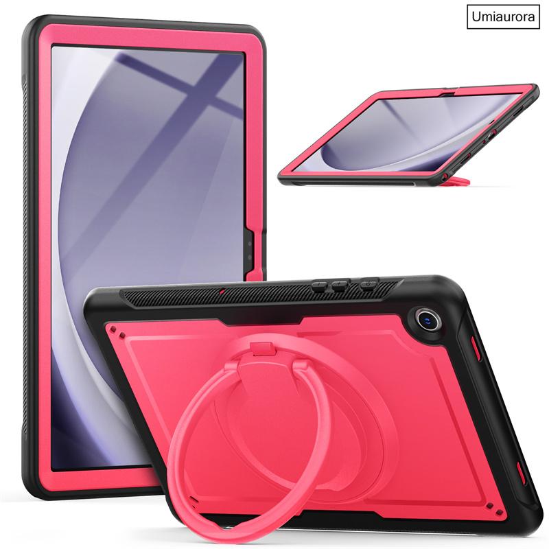 Для Samsung Tab A9 8.7 SM-X110 A9+ A11+ Plus 11 дюймов SM-X230 X210 X130 Чехол-подставка с кольцом-держателем Ремешок Противоударный Бронированный Funda