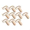 10 Pieces Nail Rings Adjustable Fingernail Set Removable Daily Wear No & Glue for Women Gift