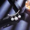 Simple Pearl Cute Brooch Women's Accessories Anti-light Brooch, Popular New Brooch Collar Pin Jewelry