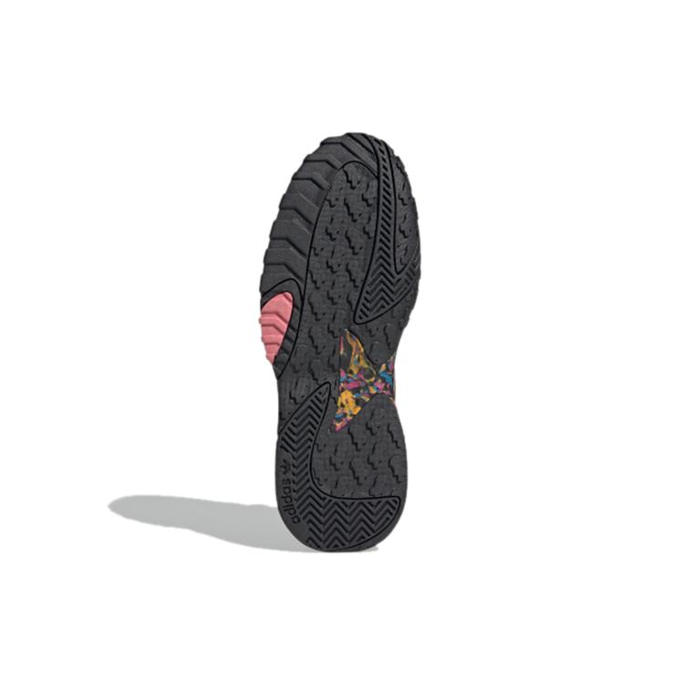 adidas Стритбол 'Черный Желтый Синий' Женский FX7889