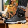 Mens Work Outdoor Boot Safety Shoes Steel Toe Cap Puncture-Proof Work Sneakers Indestructible Work Shoes Men Advisable Shoes New