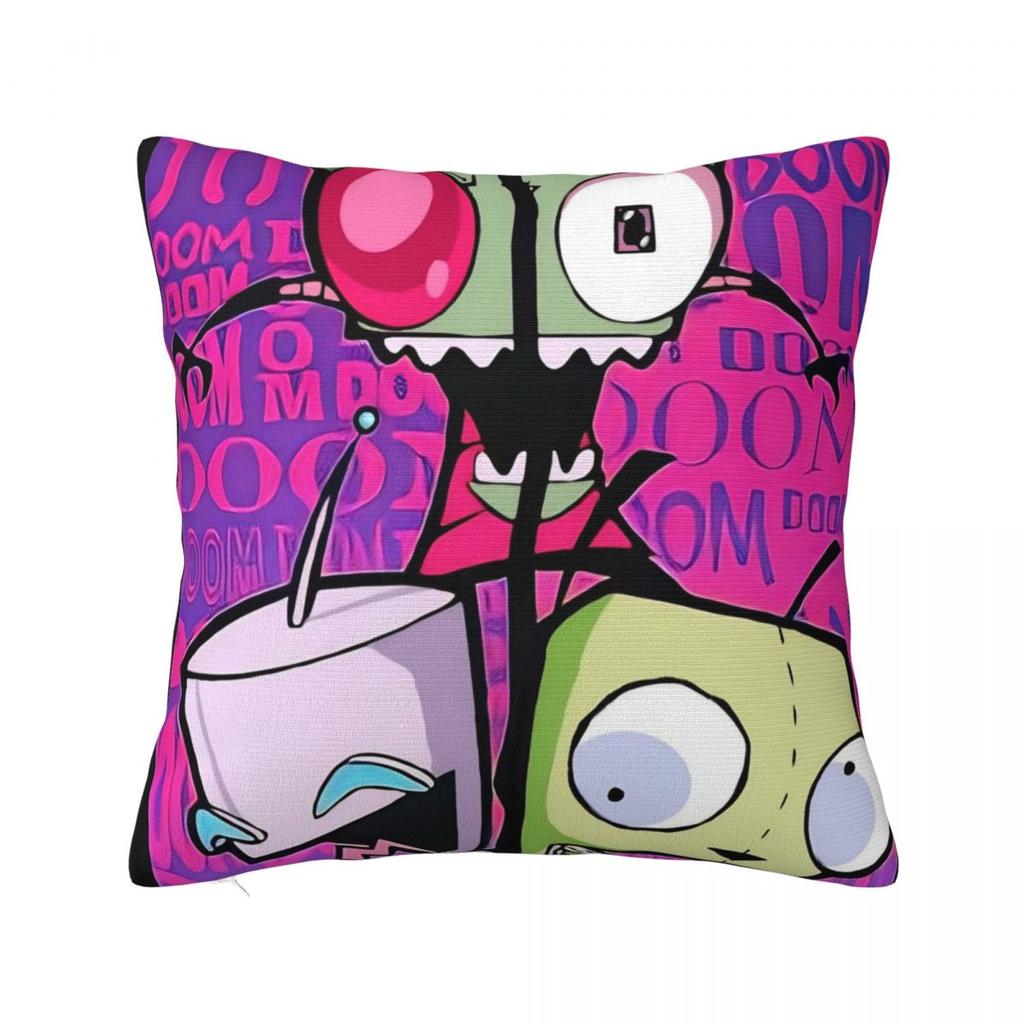 Захватчик Зим Гир Робот Подушка Чехол Наволочка Американский Мультфильм Чехол На Подушку Для Дивана Спальни Домашний Декор Чехол На Подушку Наволочки Подарок