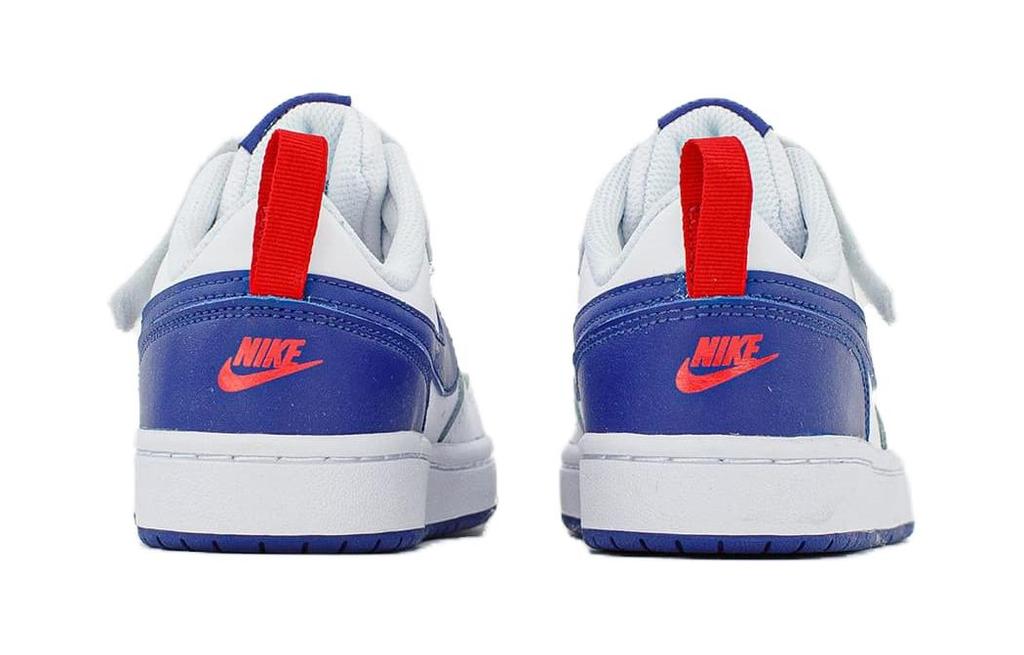 Nike Низкие 2 Низкие Топ Скейтбордические Кроссовки Белый Синий Красный Дети Возраст 3 7 Лет BQ5451-113