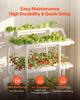 VEVOR Hydroponics Growing System Kit, 3-Tier 90 Sites UPVC Pipe Hydroponic Grow Kit with Timed Irrigation, Sun & Light Blocking Pipes
