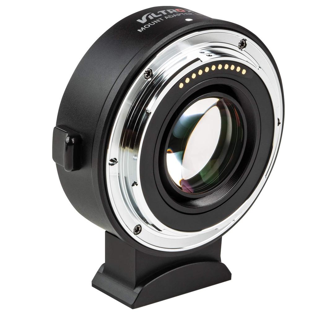 Адаптер крепления VILTROX Speed Booster Адаптер для преобразования объектива Увеличивает угол обзора на Увеличивает яркость на один уровень Фокусировка зрачка АФ Изображение