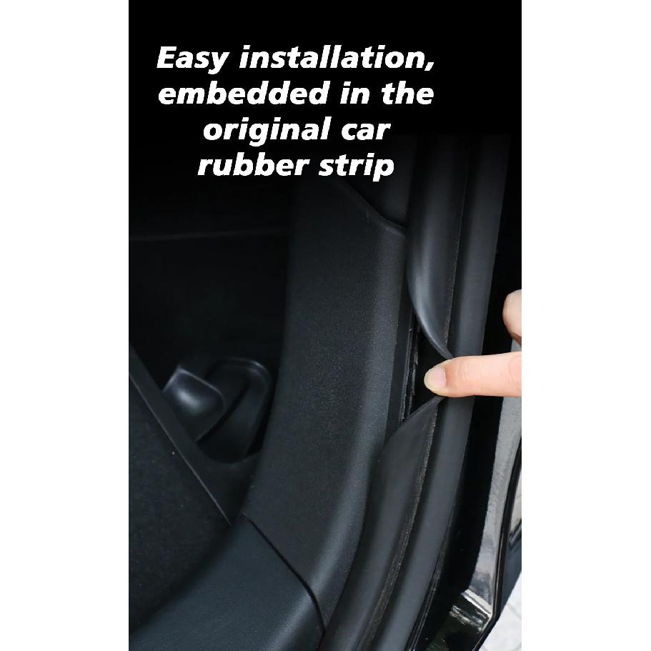 For Tesla New Model Y LAUNCH 2025 Trunk Threshold Strip TPE  Anti Scratch Protection Lid