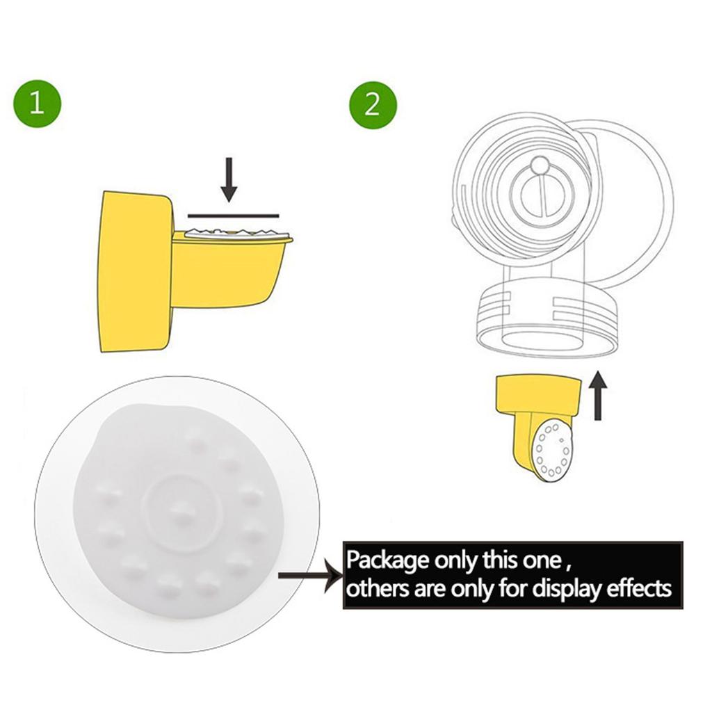 Replacement Membrane Valve Set Breastpump Diaphragm for Medela Harmony/Mini Electric/Swing & Symphony Breast Pumps