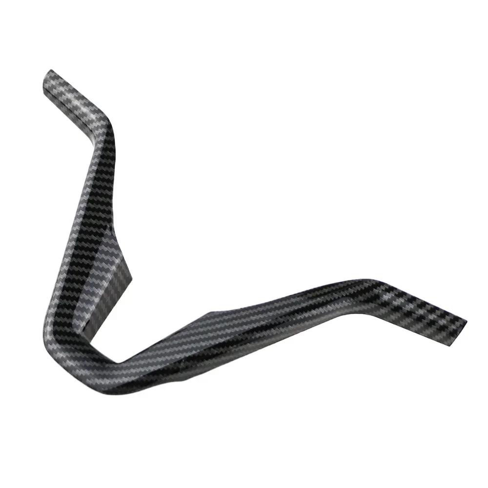 Для Hyundai Tucson 3-го поколения 2016 2017 2018 2019 ABS Накладка-блестка на руль автомобиля из углеродного волокна Декоративная накладка для интерьера Аксессуары