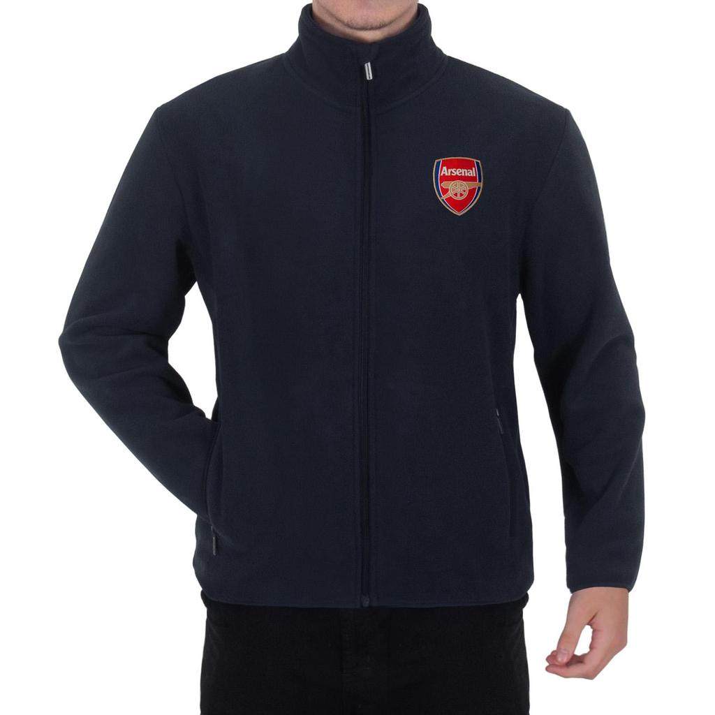 Arsenal FC Mens Crest Fleece Jacket