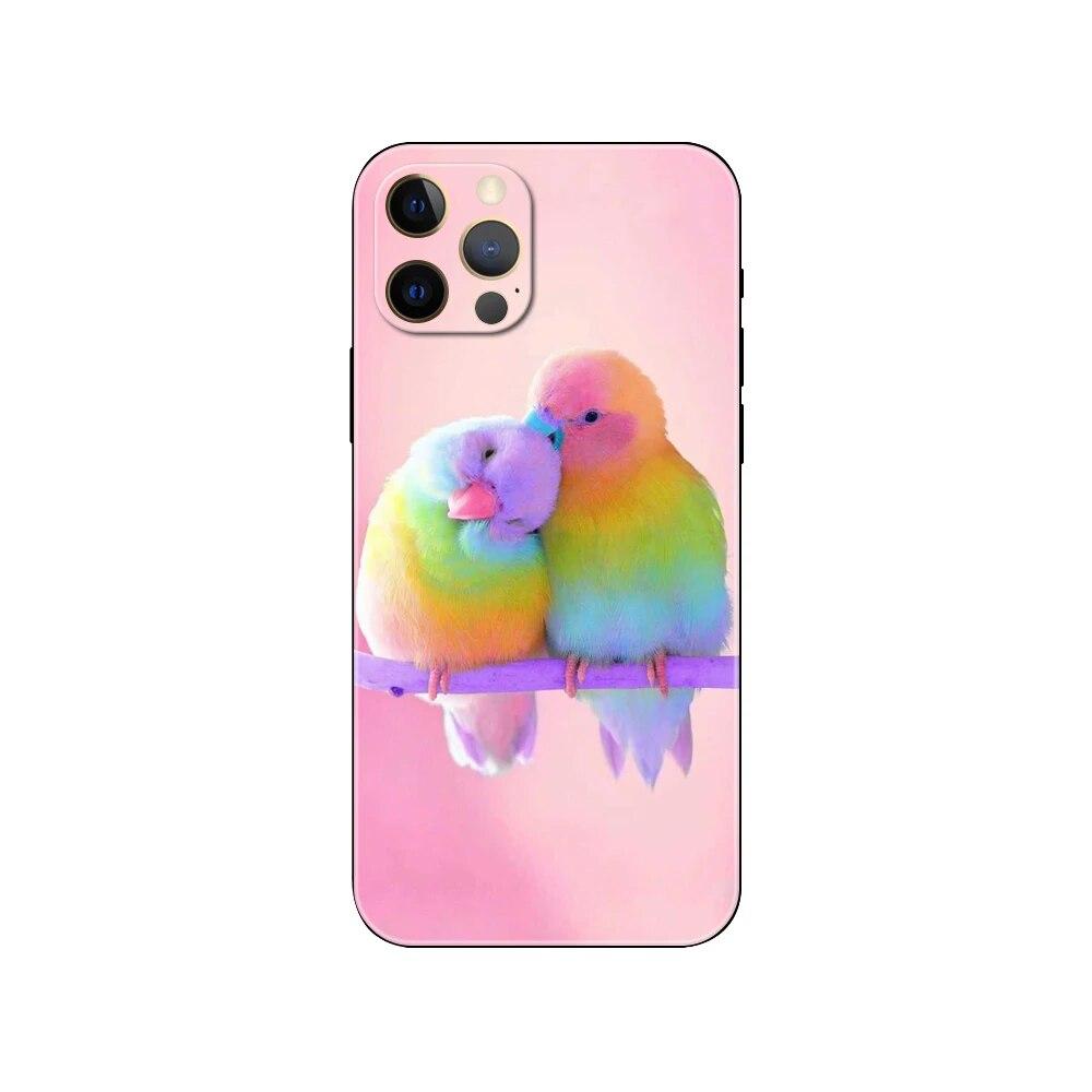 Чехол для телефона с изображением птицы и животного для iPhone Samsung Galaxy Redmi Xiaomi Oppo OnePlus Note SA 7 8 9 10 11 12 13 14 20 21 22 23 53 54 Pro Max Plus Ultra TPU Soft