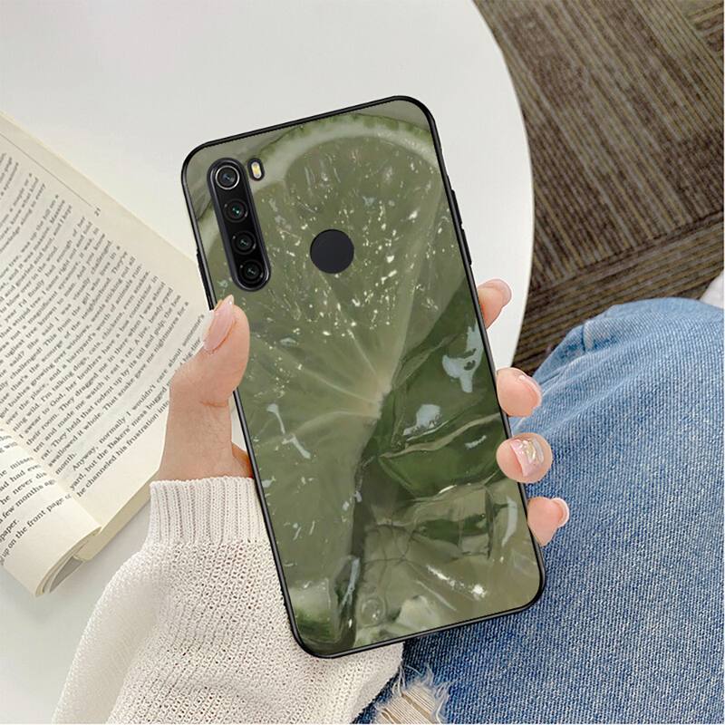 Зеленая эстетичная Чехол для телефона CaseFor Redmi note 8Pro 8T 6Pro 6A 9 Силиконовые Fundas для Redmi 8 7 7A note 5 5A note 7 Capa