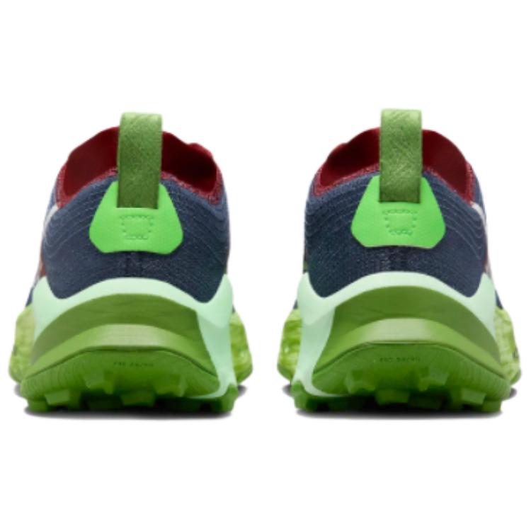 Nike ZoomX Zegama Thunder Blue Chlorophyll Men Sneakers Dark-Team-Red Summit-White DH0623-403