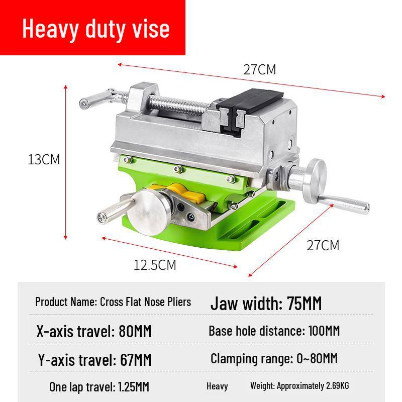 Compact 220V High-Precision Multifunctional Drill Press for Household and Industrial Use