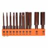 23Pcs Hex Head Allen Wrenches Drill Bit Set Steel Magnetic Tip Hex Bit Set 60mm Long 1.5/2/2.5/3/4/5/5.5/6/8/10/12mm