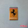 Автомобильная наклейка для команд Ferrari SJ Scuderia Ferrari Узор Наклейка Чехол Значок Автомобильные наклейки Принадлежности Замена Стайлинг автомобиля Наклейка TG5