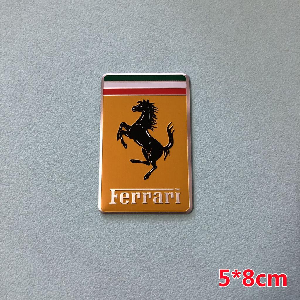 Автомобильная наклейка для команд Ferrari SJ Scuderia Ferrari Узор Наклейка Чехол Значок Автомобильные наклейки Принадлежности Замена Стайлинг автомобиля Наклейка TG5