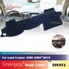 Для Toyota Land Cruiser 200 J200 2008~2019 Противоскользящий чехол на приборную панель Защитная подкладка Автоаксессуары Коврик-солнцезащита 2009 2010