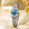 Xiaomi Luxury Rhinestone Women Watches Ladies Roma Dial Stainless Steel Quartz Wristwatch with Calendar Reloj Mujer (Without Box)