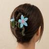 Colorful Flower Hair Claw Hairpin Acetate Shark Clip Personalized Large Hair Clip  Girls