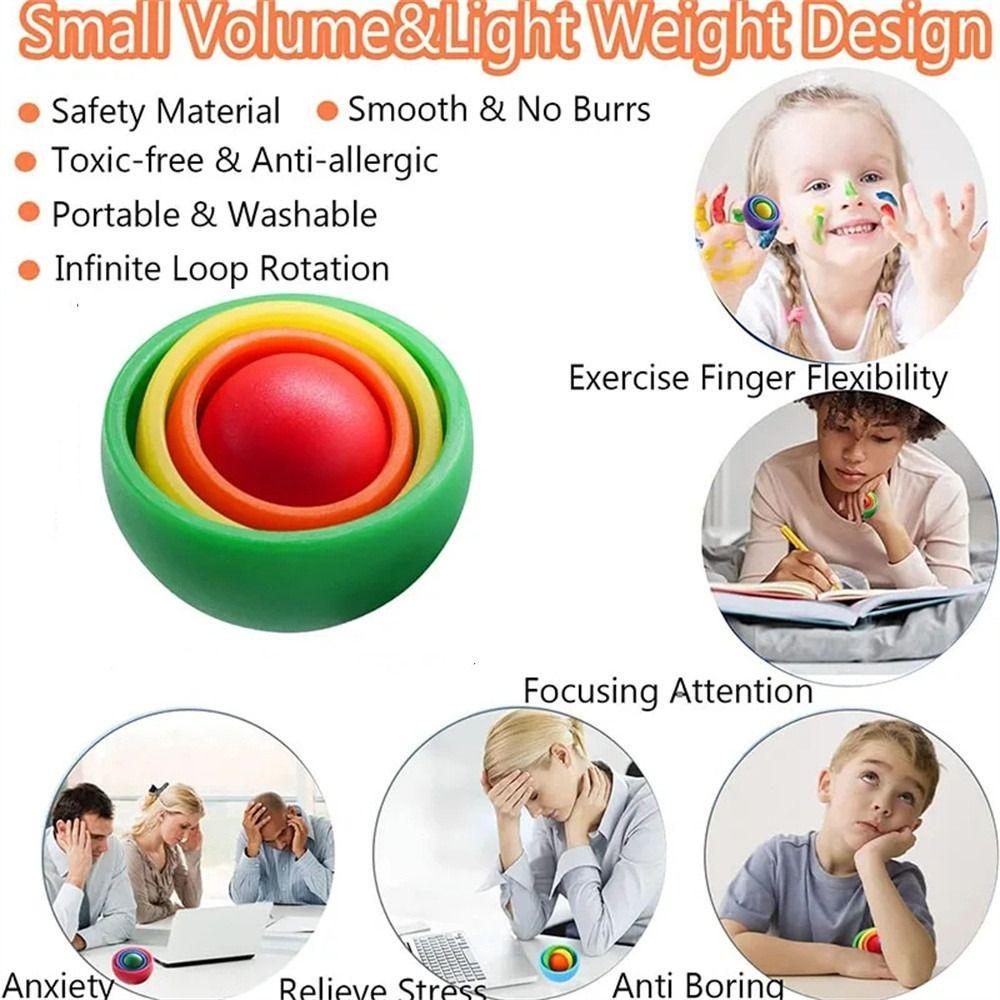 Hand Spinner Fidget Spinners Sensory Toys Spinning Top Kids Toy Gyroscope Children