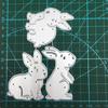 Счастливой Пасхи Металлические Штампы для Вырезания для DIY Тиснения Скрапбукинга Карточек-Альбомов-Декора