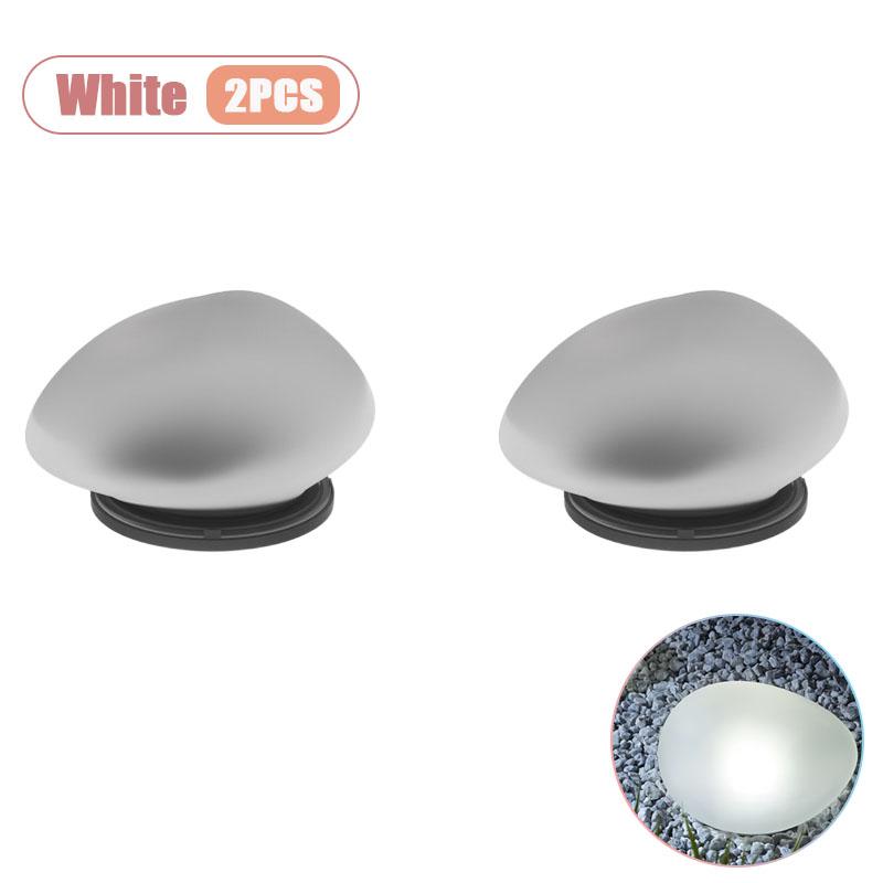 1/2/4 шт. Солнечные Каменные Фонари Уличные Садовые Разноцветные Водонепроницаемые IP45 Патио Дорожка Бассейн Свадебный Ужин Праздничный Декор