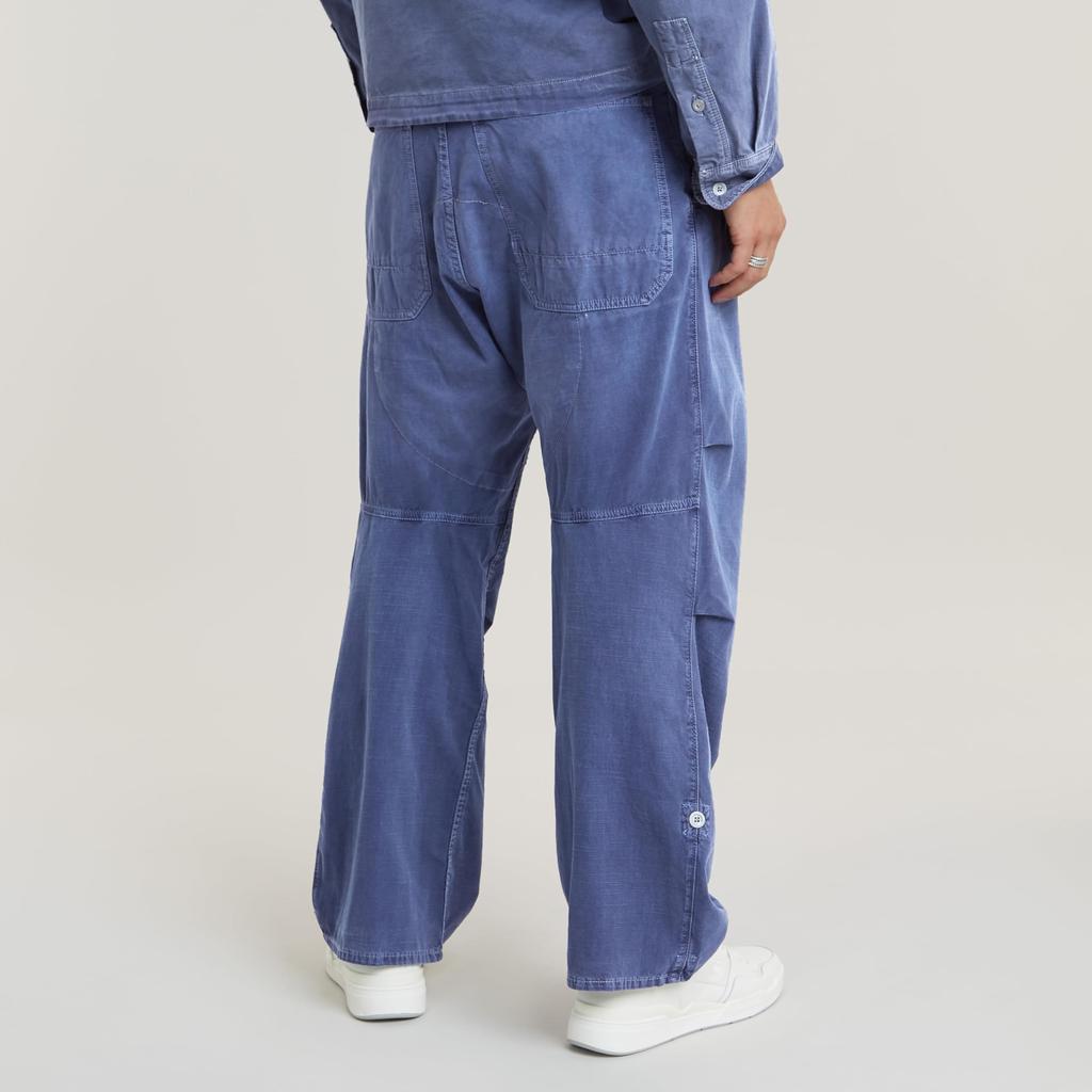G-Star RAW Свободные джинсовые брюки со складками синие D24487-D295-G335 W27/L30