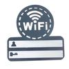1 шт. Деревянная табличка с паролем Wi-Fi в деревенском стиле, минималистичная, прочная, настенный индикатор беспроводной сети, элемент декора для дома