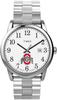 TIMEX Men's EasyReader 38mm Watch with Extended Band, Ohio Buckeyes, Easy to Read 38mm.