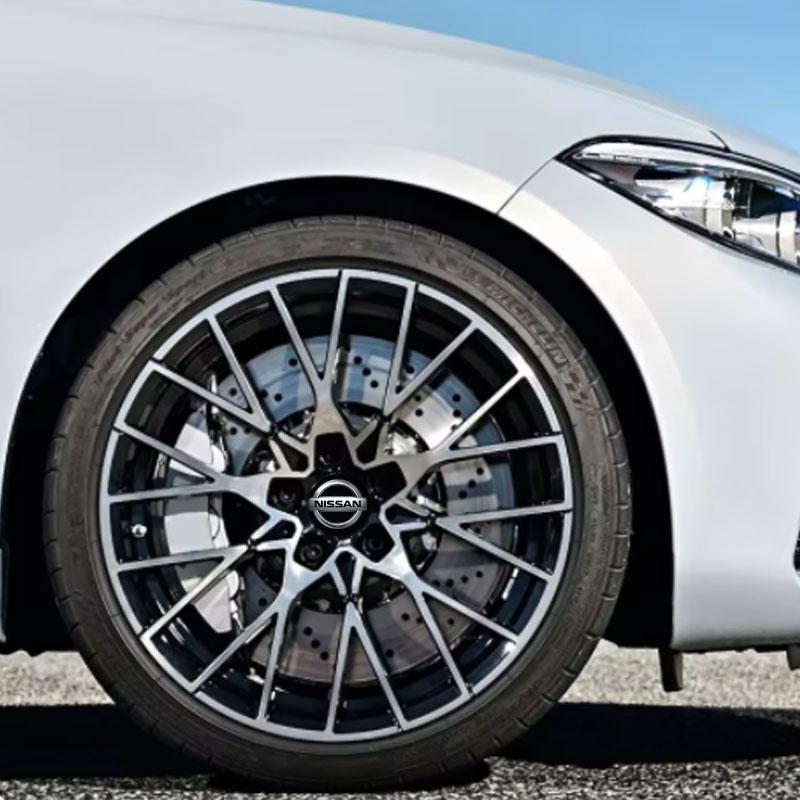 Для Nissan ArR4Колпачок ступицы колеса Колпак диска Наклейки-эмблемы Для Nissan Rogue Pathfinder X-Trail GTR Note Juke Patrol Аксессуары для автомобиля