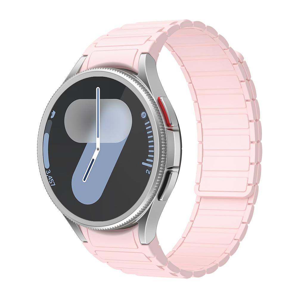 Ремешок для Samsung Galaxy Watch 6 classic 7 5 Pro 4 44 мм 40 мм 45 мм без зазоров магнитный силиконовый браслет Correa Galaxy Watch 6 ремешок