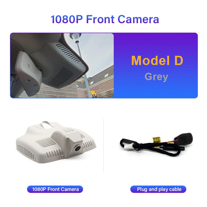 Видеорегистратор Model D Dash Cam 4K для автомобиля Mercedes-Benz C-Class W205 W204 C300 C180 C200 C220 C250 C260 2015-2026 WiFi Подключение к приложению Камера