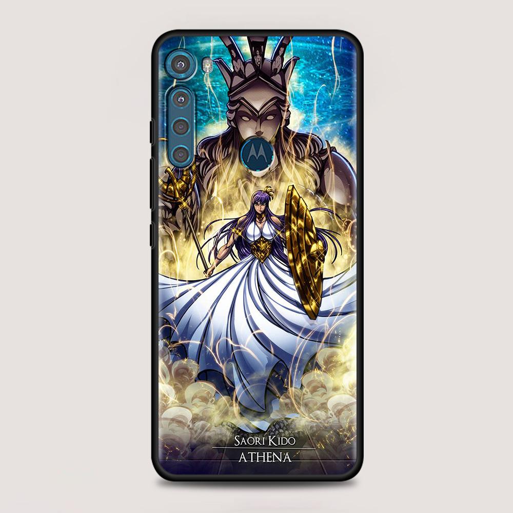 Чехол для MOTOROLA One Fusion для Moto G10 G9 G8 Plus Play Power One G20 G30 G40 G50 G60 Edge 20, чехол для телефона Saint Seiya, аниме