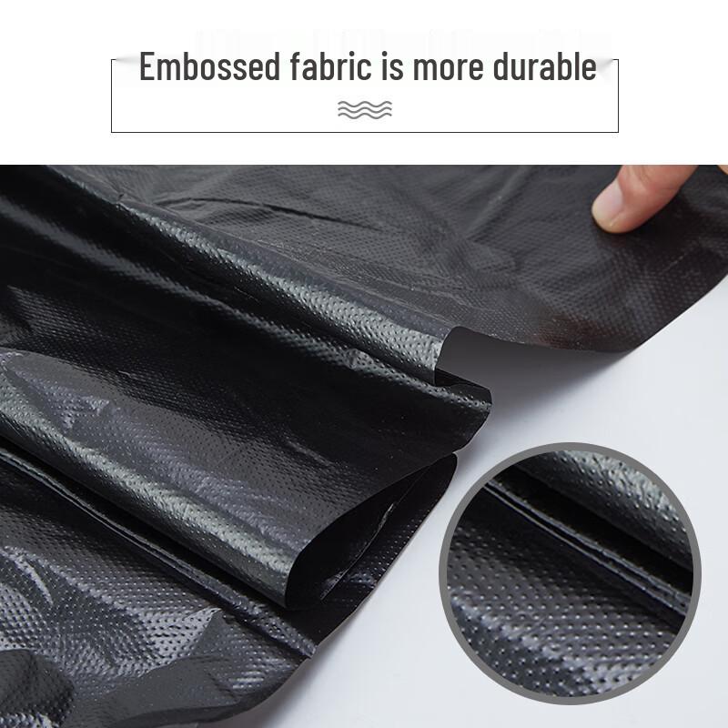 Homeglen Large Black Trash Bags