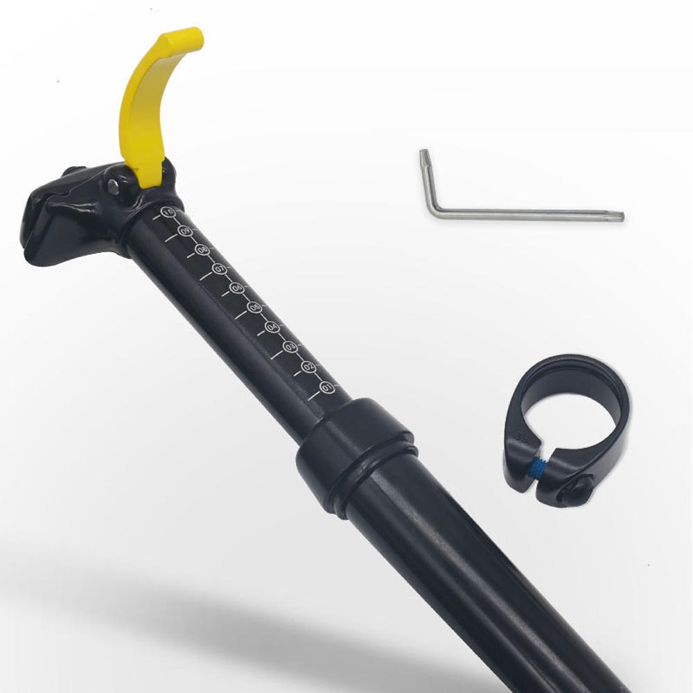 Mi.xim 30,9 мм велосипедный подседельный штырь с ручным управлением, трубка сиденья велосипеда, 100 мм, регулируемая высота