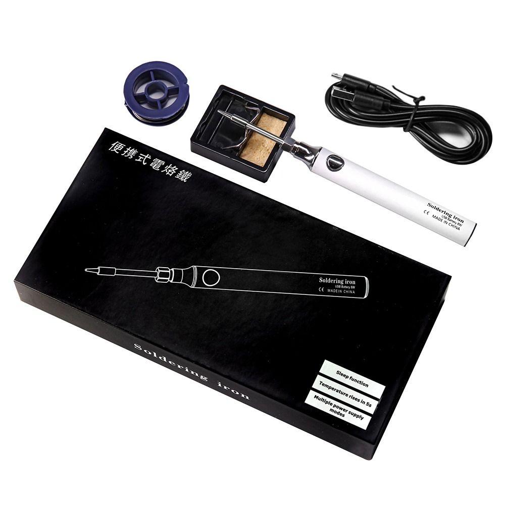 Профессиональный 5V8W литиевый аккумулятор USB паяльник электрический паяльник ремонт сварочные инструменты