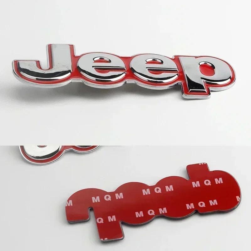 For Jeep For JEEP Patriot Wrangler Grand Cherokee Compass Renegade Rubicon Liberty Side Fender Emblem Decal Styling Car Rear
