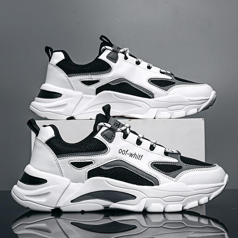New Summer Breathable Dad Shoes Men's Shoes Versatile Handsome Student Trend Net Shoes Sports Casual Running Shoes