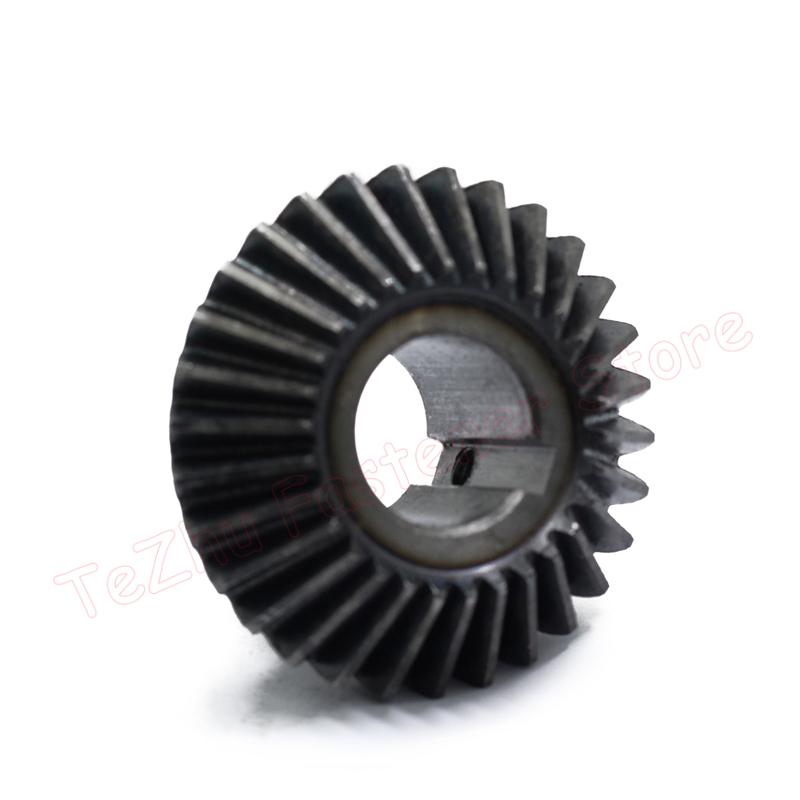 1pc 1:1 Bevel Gear 2.5M 20 30 Teeth 2.5 Module 20T 30T 90 Degrees Meshing Angle Steel Gears Keyway Bore 12 14 15 16 17 18-35mm