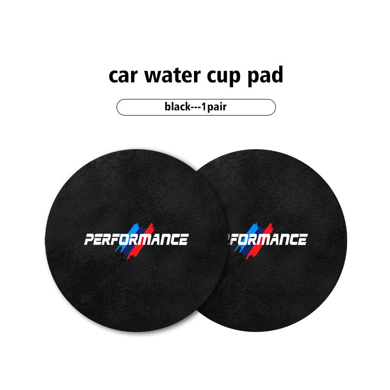 2pcs Car Coaster Water Cup Bottle Holder Anti-slip Pad Mat For BMW 1 3 5 Series G30 G32 G38 2021 2020 2019 2018 E46 E91