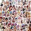 100Pcs Anime Sexy Mixed Beauty Hentai Waifu Graffiti Stickers Diy Comics Sticker