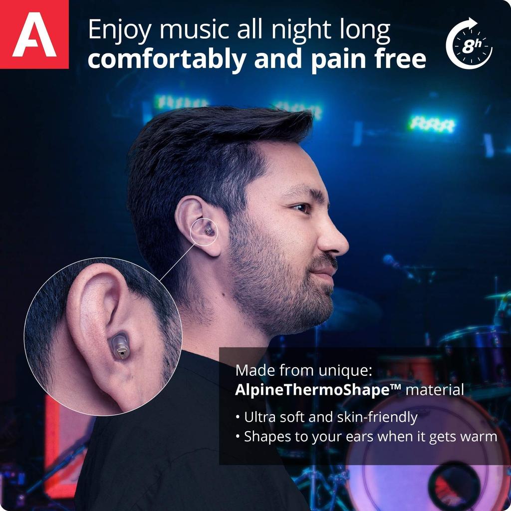 Alpine СРЕДСТВА ЗАЩИТЫ СЛУХА Беруши НОВЫЕ MusicSafe Pro TPR