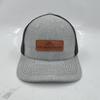 Custom Logo Animal Hunting Leather Patch Mesh Snapback Richardson 112 Trucker Hats Caps Duck Camo Trucker Hats