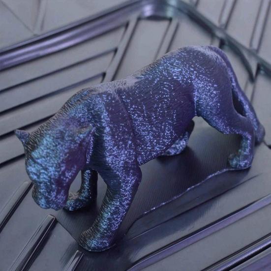 Фигурка Пантеры 3D Дикий Принт Коллекционная Реалистичная Модель Животного Настольное Украшение
