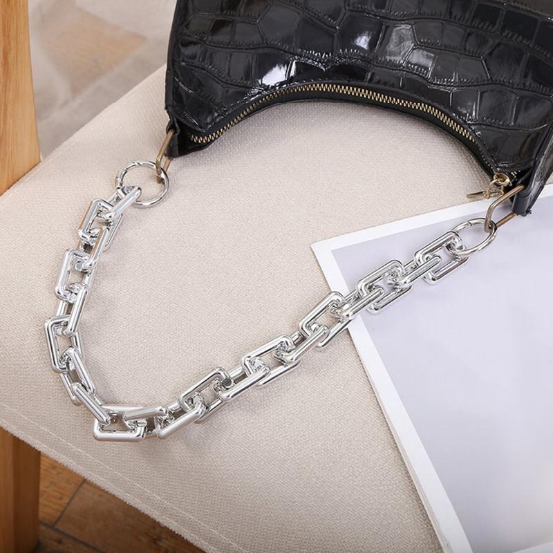 1шт толстый ремень для сумки на одно плечо ручной цепной ремень украшение универсальный акриловый ремень новый продукт сменный ремень многоцветный