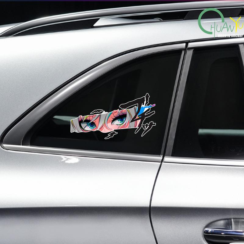 Автомобильная наклейка аниме анимация вид покрытие царапин кузова decoration корпуса компьютера водостойкая наклейка